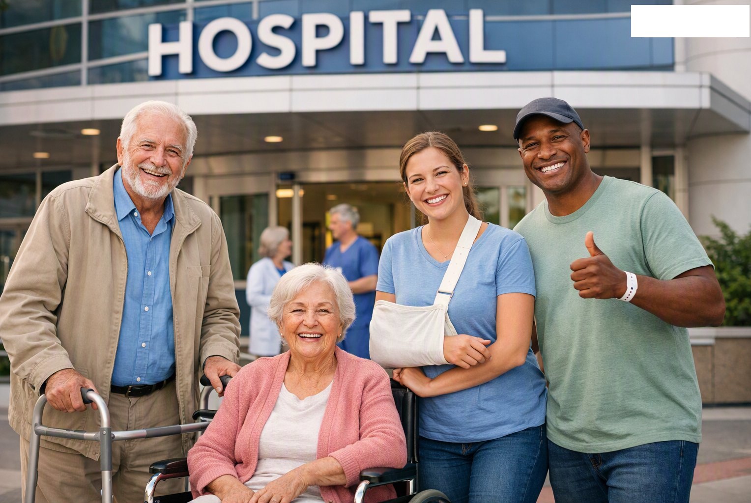 Patients satisfied with service